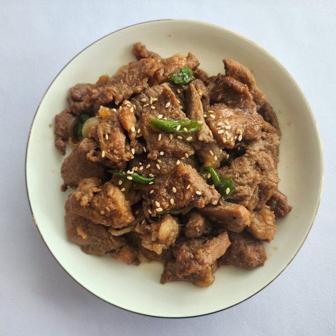 갈비아저씨 돼지 왕구이 돼지갈비 맛 양념구이 600그램, 4개, 600g