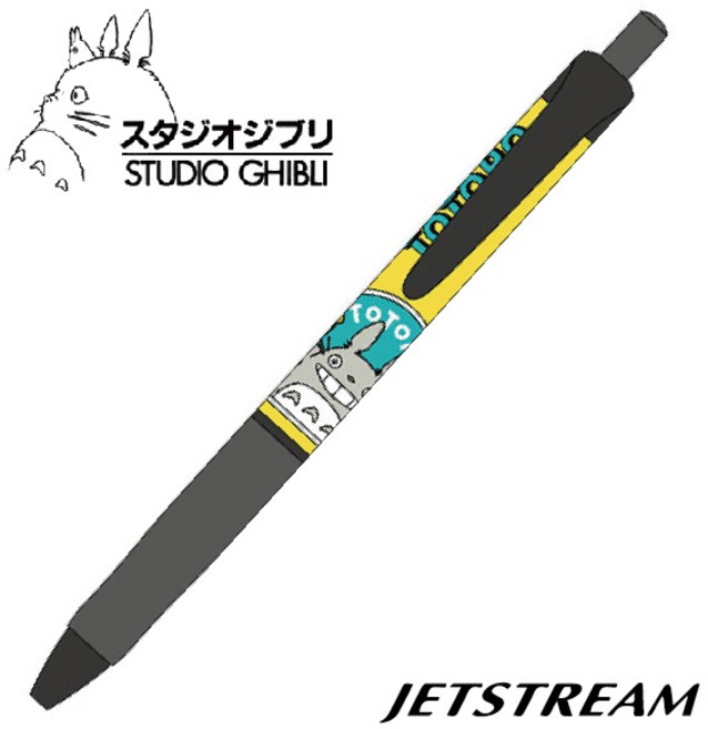 Uni三菱 Jetstream 國民溜溜筆 宮崎駿吉卜力龍貓豆豆龍限定款 書寫流暢 速乾不易暈染, 1個
