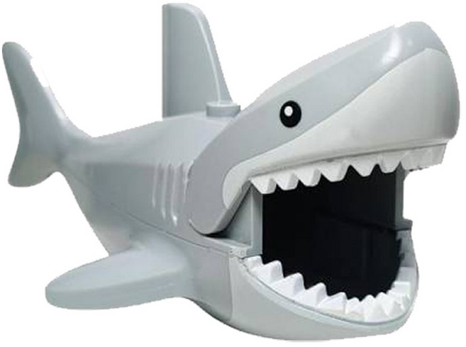 바다동물 3종 세트 호환블럭 브릭미니피규어 취미/수집/장식/컬렉션용 커스텀 블록피겨, 01. 상어, 1개