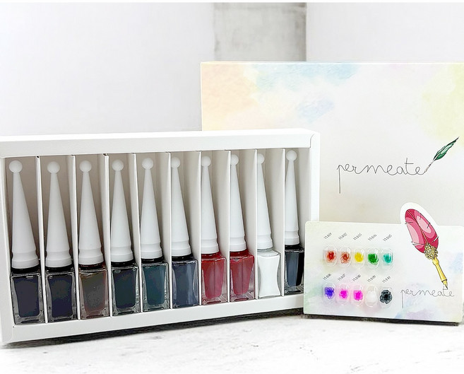 요미젤 잉크 리퀴드 퍼미에잇 10종 젤네일세트, 1개, 10g, 퍼미에잇10종세트