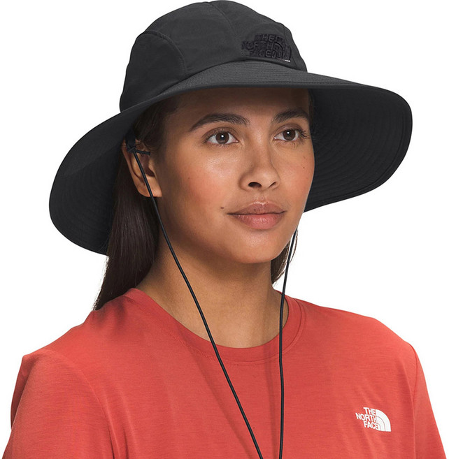 노스페이스 호라이즌 브리머 여성용 등산모자 블랙
