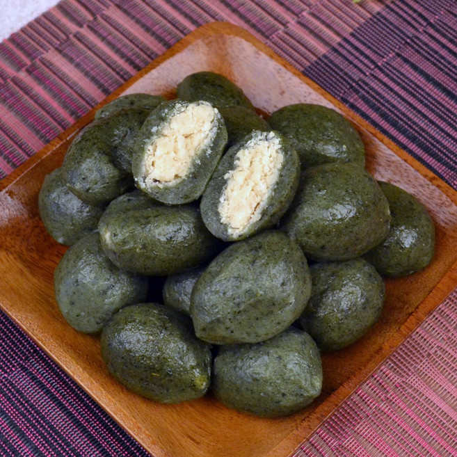 양주골호랑떡_굳지않는 동그랑 영광 모시송편 1kg, 1개