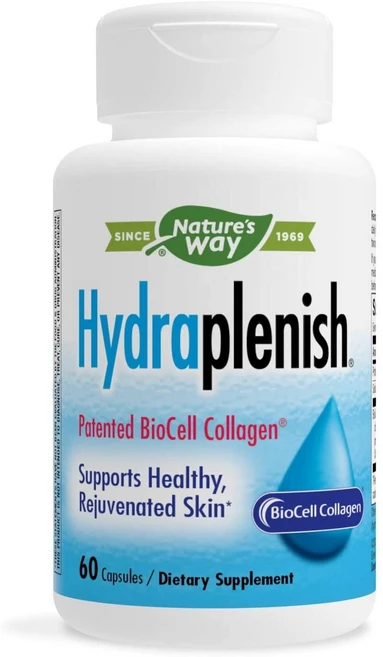 네이쳐스웨이 Nature's Way Hydraplenish with Patented BioCell Collagen, 1개, 60정 - 쿠팡
