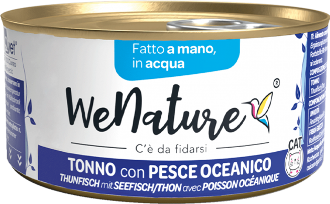 위네이쳐 튜나 위드 스몰피쉬 인 워터 85g 고양이 습식캔, 24개