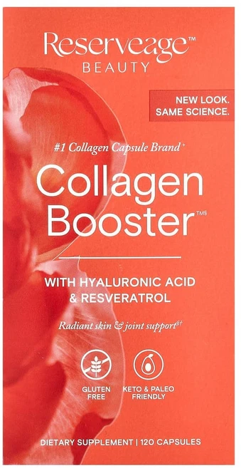 리져브에이지뉴트리션 Collagen Booster 캡슐 120정, 1개 - 쿠팡