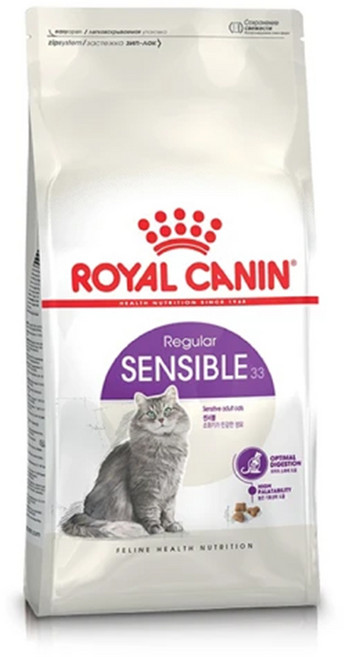 ROYAL CANIN 皇家 腸胃敏感成貓專用乾糧 S33, 2kg, 1包, 腸胃敏感成貓S33