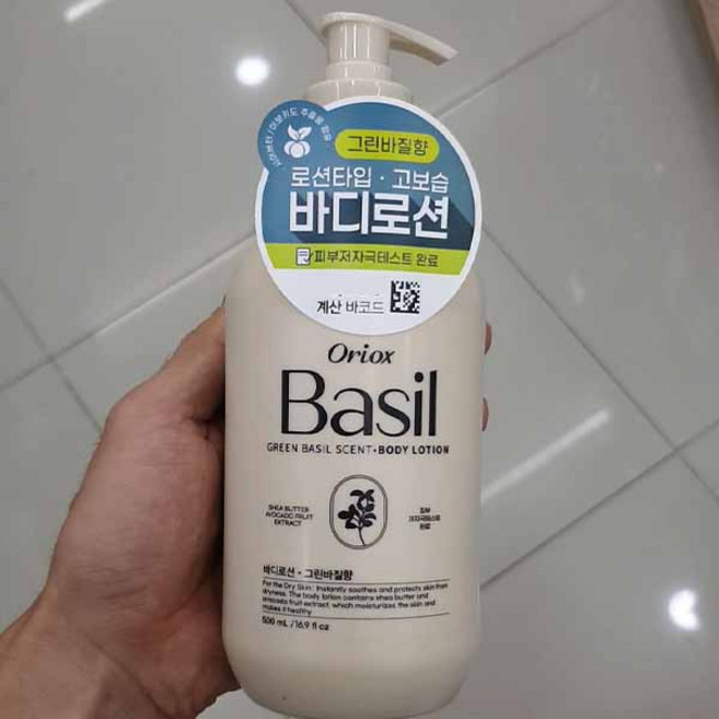 오릭스 퍼퓸 바디로션 바질향, 1개, 500ml