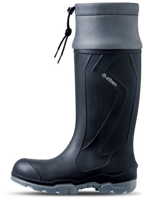 지벤 ABS-001-1 요딩안전장화 최고급PU소재 정전기방지 목부분끈조절