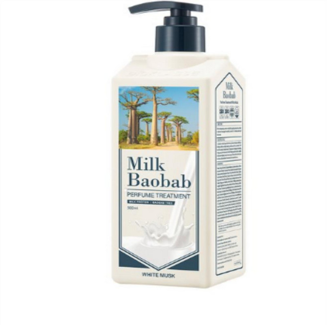 밀크바오밥 퍼퓸 헤어 트리트먼트 화이트머스크향, 500ml, 10개