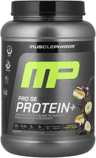 매우편하고 MusclePharm Pro Series Protein+ 초콜릿 청키 몽키 1.1kg(2.5lb) 끝내주게잘나가는상품, MusclePharmProSeriesProtein초콜릿, 1.1kg, 1 - 쿠팡