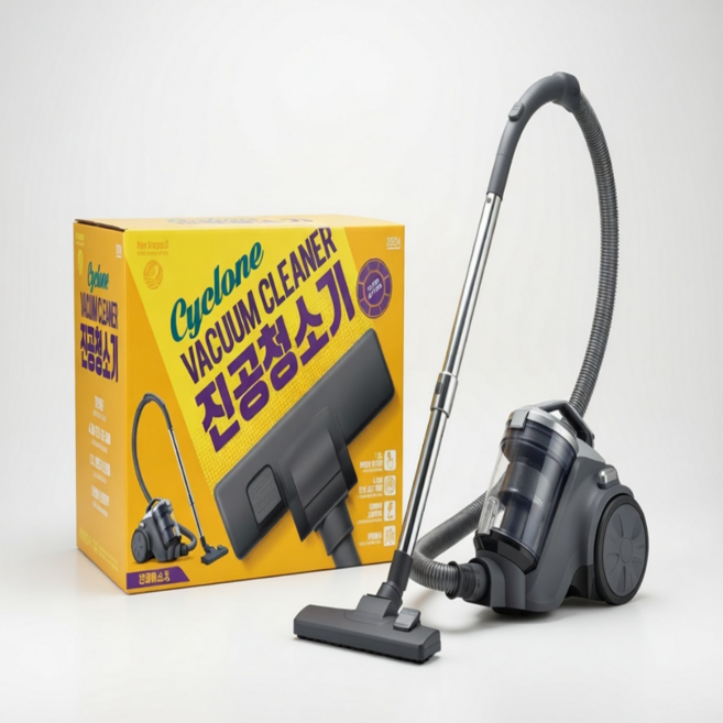 노브랜드 이마트 싸이클론 청소기, 블랙, SL162X