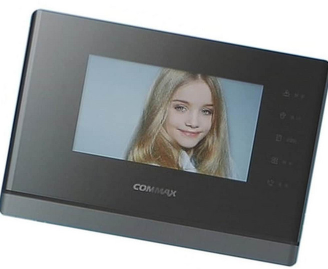 인터폰 아파트용 7인치 CAV-70Y 블랙 디지털 단독주택re_9+8Lse, 1개