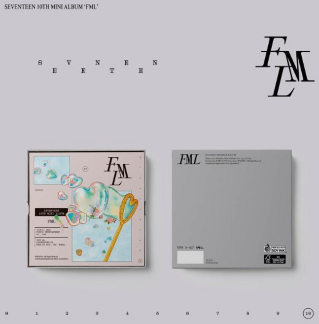 [CD] 세븐틴 (SEVENTEEN) - 미니앨범 10집 : FML [CARAT ver.] : *[종료] YES24특전 포토카드 종료