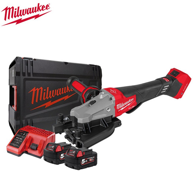 밀워키 M18 FRBCO32-502X 충전철근캇타 18V 5.0AH 32mm 절단 BL모터 무선 철근 절단기