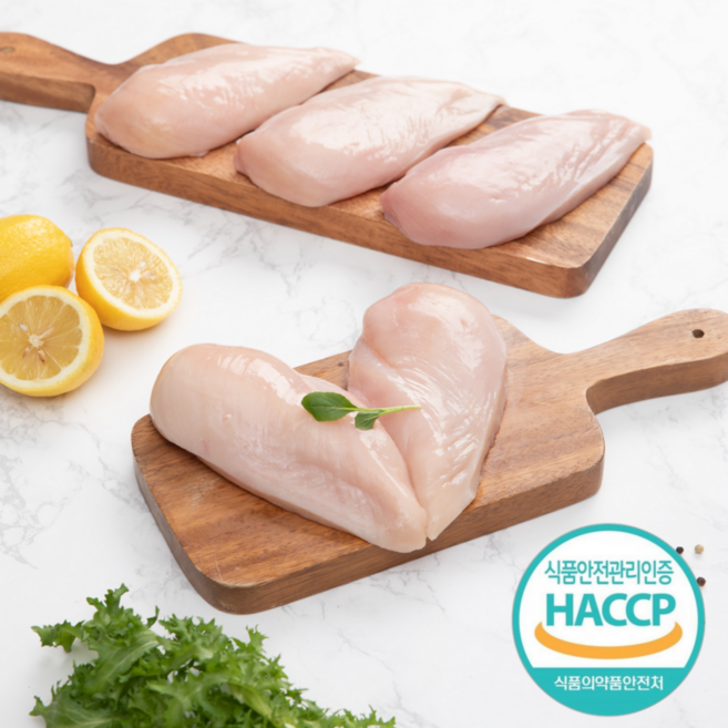 정성푸드_국내산(신선냉장)생닭가슴살 껍질없음, 5kg, 4개