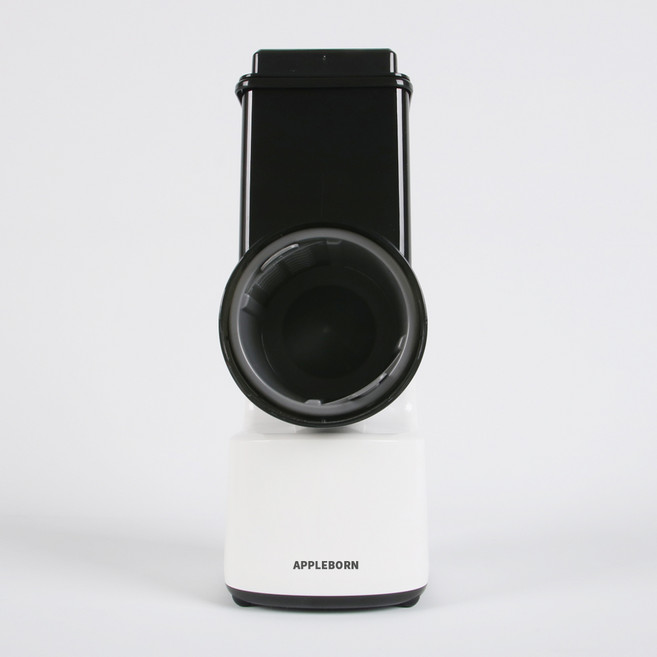 TV홈쇼핑 애플본 무선 전동채칼 야채 오토슬라이서 채써는기계 양배추채칼 ABS02 자동채칼, 화이트, 1세트