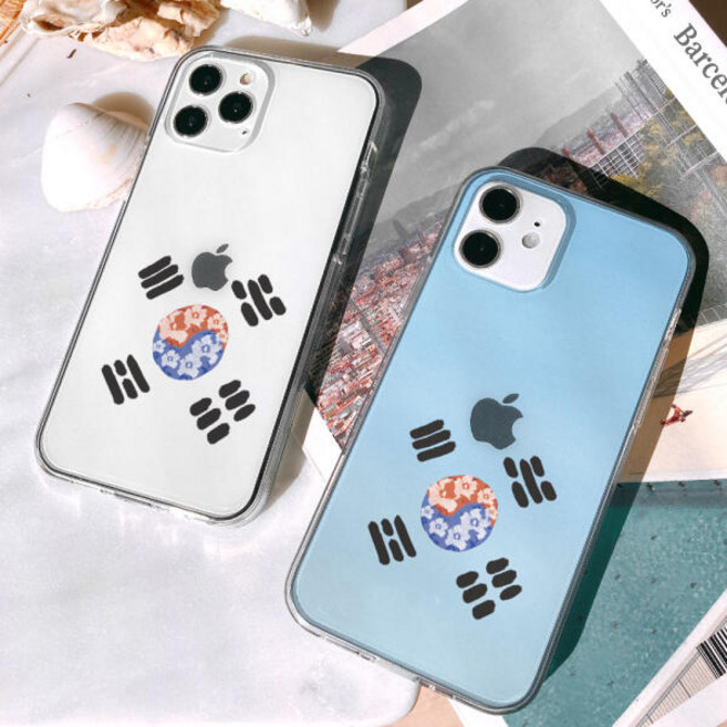 아트박스/아칸 헤롱이 무궁화태극기 소프트젤리케이스