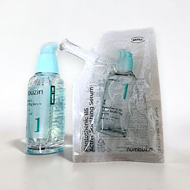 넘버즈인 1번 판토텐산 액티브업 수딩세럼 50 + 50 리필기획, 1개, 100ml