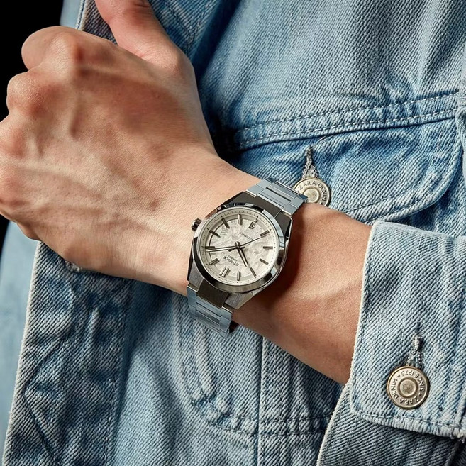 카시오 에디피스 오토메틱 기계식 남자 메탈시계 사파이어글라스