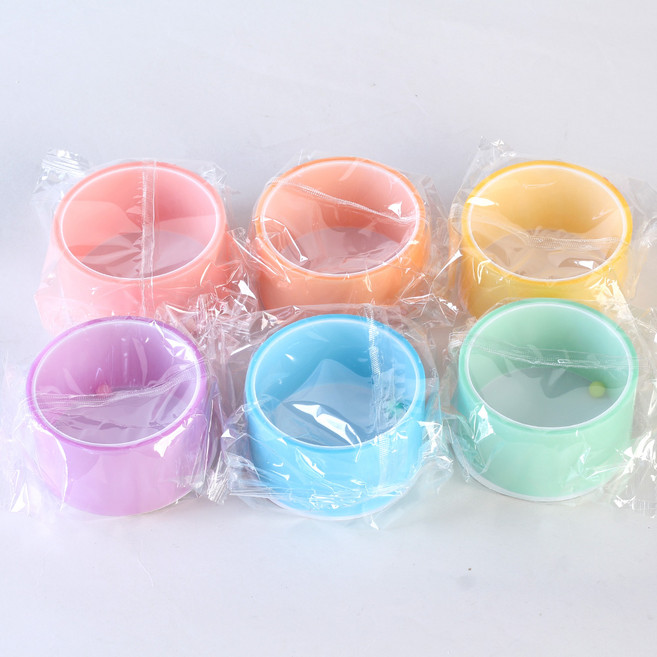 테이프볼 만들기 (대형/특대형)/ 4.8Cm 6Cm 파스텔 6가지 컬러 60mm 끈적 찐득 볼 찐득이 공 DIY, 특대형 6Cm, 1개 임의배송, 1개