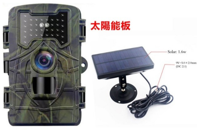 訊億 PIR防水狩獵攝影機 1080P戶外動態感應錄影器, 1個, 選配太陽能電池UPS 無紀錄器,無 記憶卡