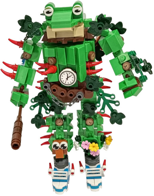 이탈리안 브레인롯 블럭 세트 합체 호러버전 블록, 보네카 암발라부 융합체, 1개