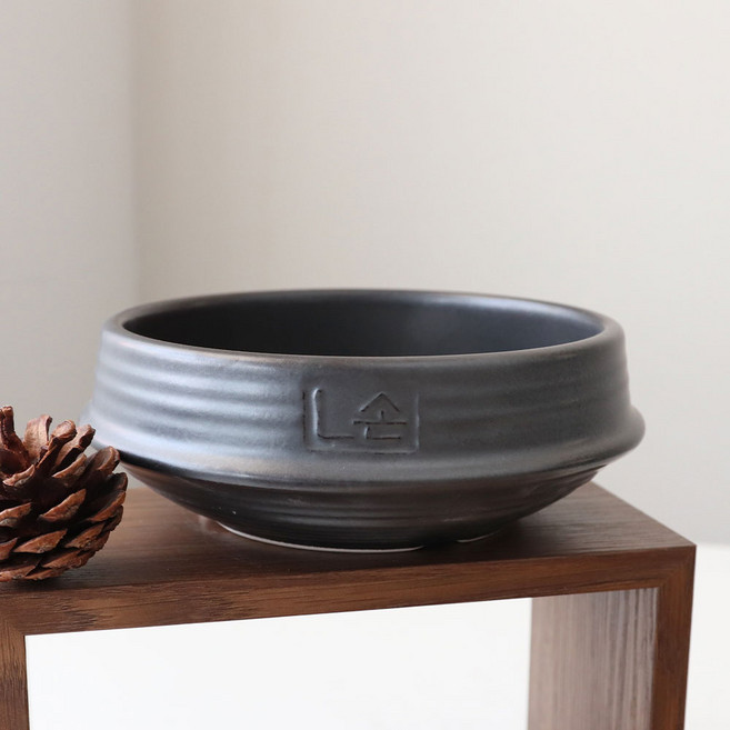 오메가키친 무균열 뚝배기 가마솥 국산 불뚝 세제 안먹는 낮은 뚝배기 페트라이트 무흡수, 불뚝 가마솥 3호 (203021), 1개