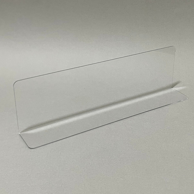 아리공 쇼케이스 아크릴 투명 진열 칸막이, 50개, 20x6cm