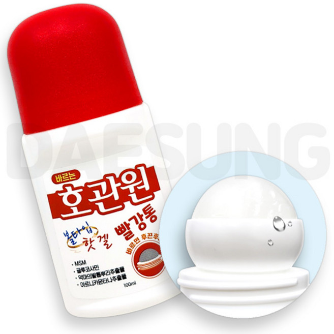 바르는 호관원 볼타입 핫겔 100mL 물파스 스포츠겔, 1개