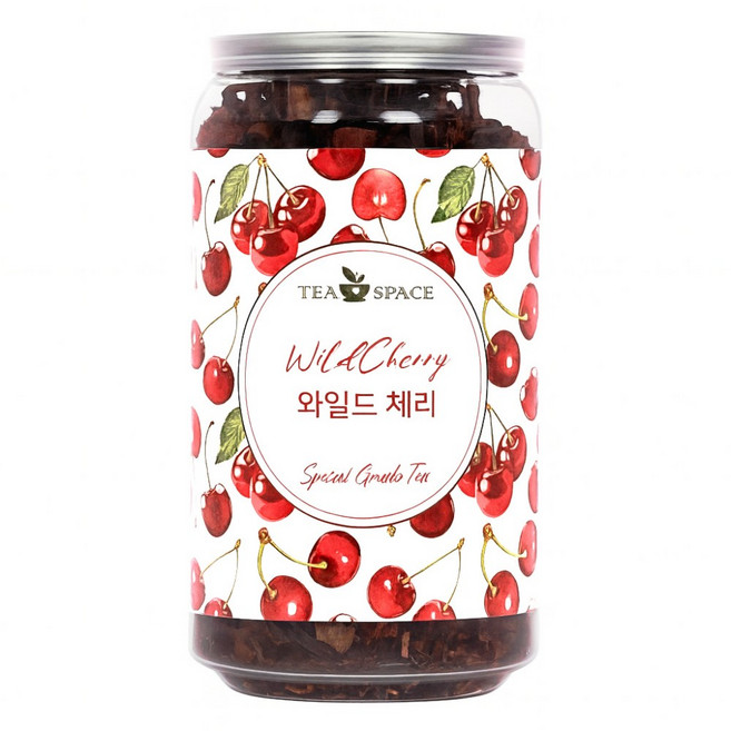 [티스페이스] 프리미엄 과일차 향긋하고 맛있는 와일드체리, 1개, 1개입, 100g