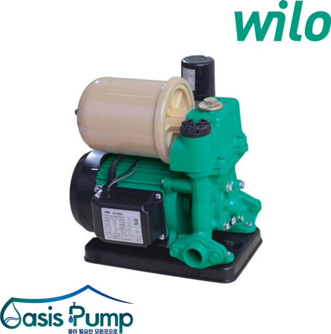 PW-600SMA 윌로펌프 자동 소형압력탱크 가정용 자흡식 가압펌프, 1개