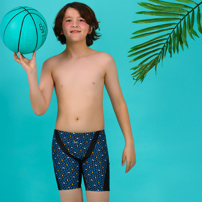 남아용 주니어 실내수영복 5부 초등학생 워터레깅스