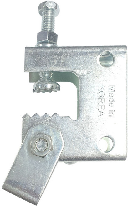 G형 빔 그네형 클램프 고정 3/8인치 크램프 악어이빨, 1개