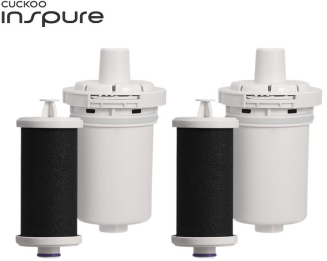 쿠쿠 정품 인스퓨어 필터형 정수기, 2개, 필터 세트