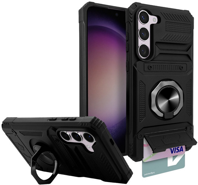 인트그로 헥사곤 카드수납 범퍼 휴대폰 케이스