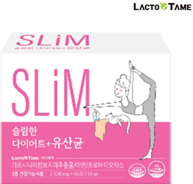 탄수화물컷 체지방감소 가르시니아 캄보지아추출물 장건강 배변활동원활 아연 면역기능 슬림한 다이어트유산균60포 갱년기다이어트, 150g, 2박스 - 쿠팡