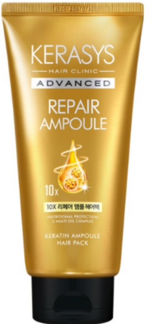 케라시스 어드밴스드 10X 리페어 헤어 팩, 150ml, 2개