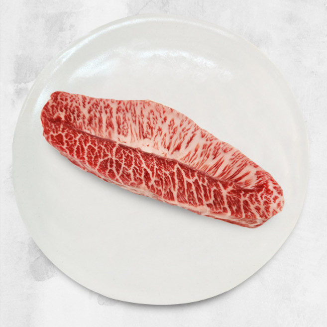 우마왕 한우 부채살 스테이크용 1++ 소고기 구이용, 300g, 1개