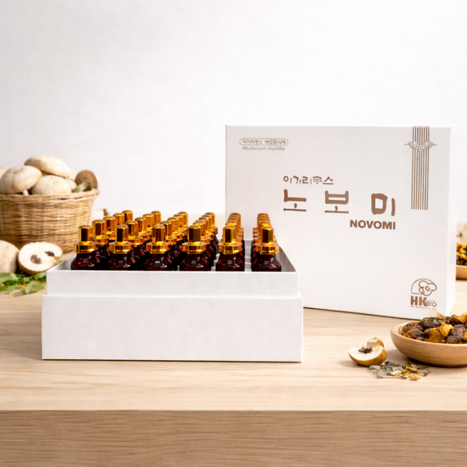 아가리쿠스버섯 농축액 100% 노보미 60앰플 길병원 암센터앞, 1개