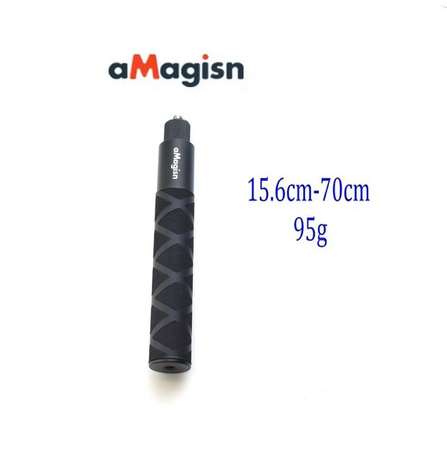 Insta360 X5 X4 X3 ONE X2 GO RS 탄소 섬유 연장 막대 Insta 360 액세서리 보이지 않는 셀카 스틱, aMagisn 70cm, 1개