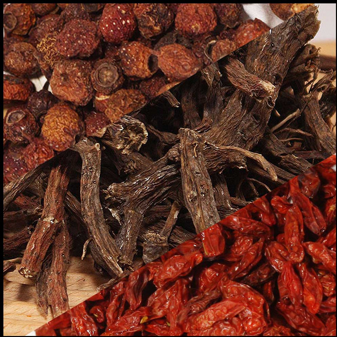 인차 국산 단삼 산사 구기자 차 세트 600g