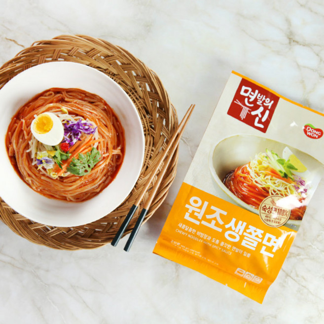 동원 면발의신 원조 생쫄면 405g(2인분), 1개, 405g