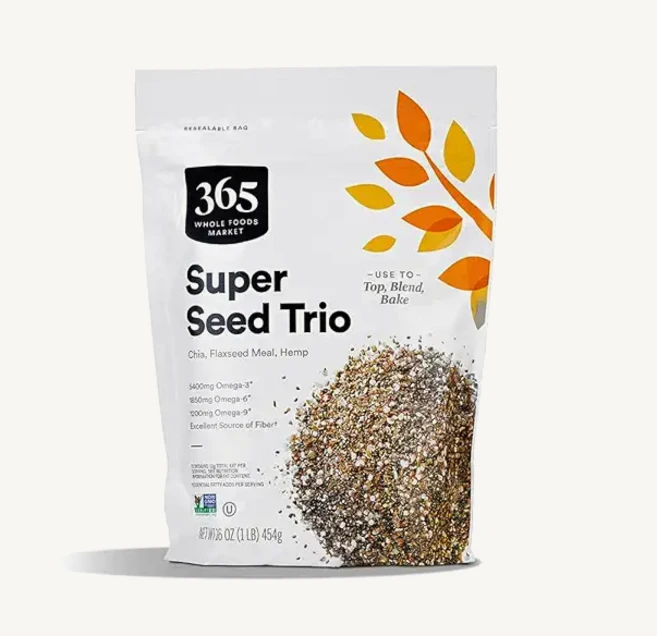 홀푸드 365 슈퍼 씨드 블렌드 16oz / Super Seed Blend (유기농 슈퍼푸드 믹스 요거트/샐러드 토핑 인기), 1개, 454g - 쿠팡