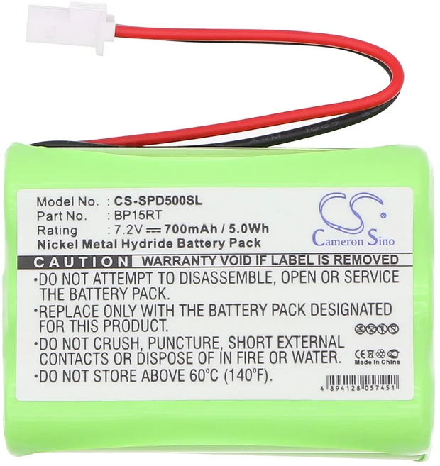 7.2V 700mAh 강아지 목걸이 배터리 BP15RT BP15 (도그트라 송신기 D500T D500B RRS RRD 1100NC 1200 1600 1, 01 CS-SPD500SL, 1