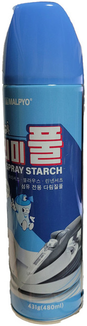 말표 스프레이형 다리미풀 480ml, 5개