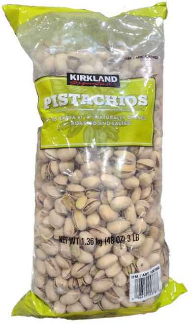 커클랜드 시그니춰 가염피스타치오 1.36KG 간식 견과류 식품, 1개