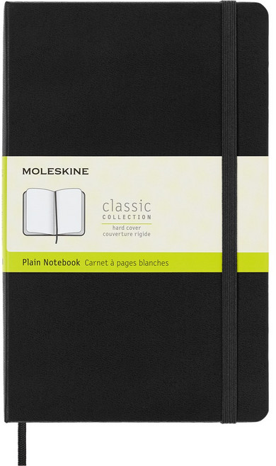 MOLESKINE 經典硬殼筆記本, 黑, 1個