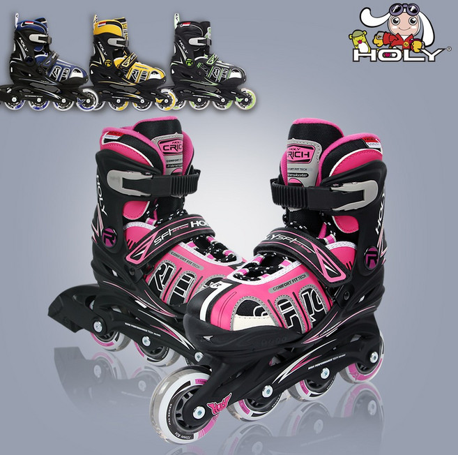 홀리 크리치 아동용 인라인 CRICH, 옐로우, 1개