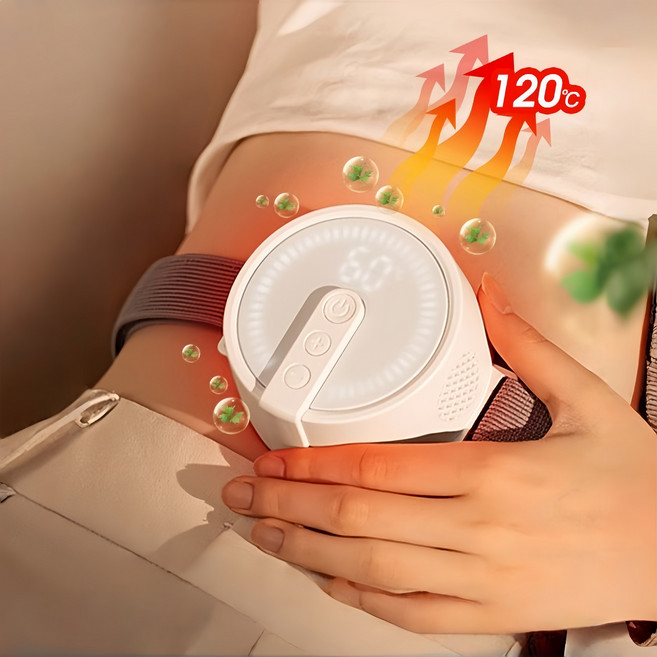 Mochae 스마트 쑥뜸기 충전식 미니뜸 쑥뜸기 가정용 찜질 쑥뜸 휴대용 온뜸 건강 쑥찜질 뜸기구 세트, 1개