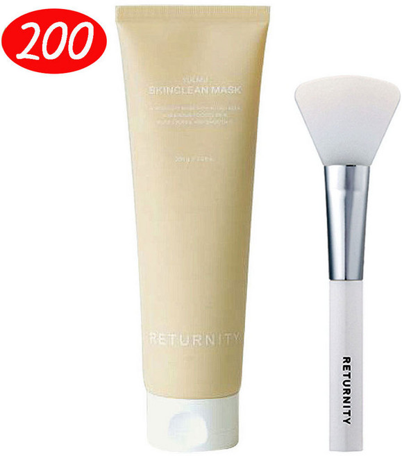 리터니티 율무 크림팩 200g 1통+리터니티정품브러쉬1개, 1개, 1개입